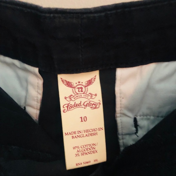 Size 10 Black Shorts - Picture 3 of 4